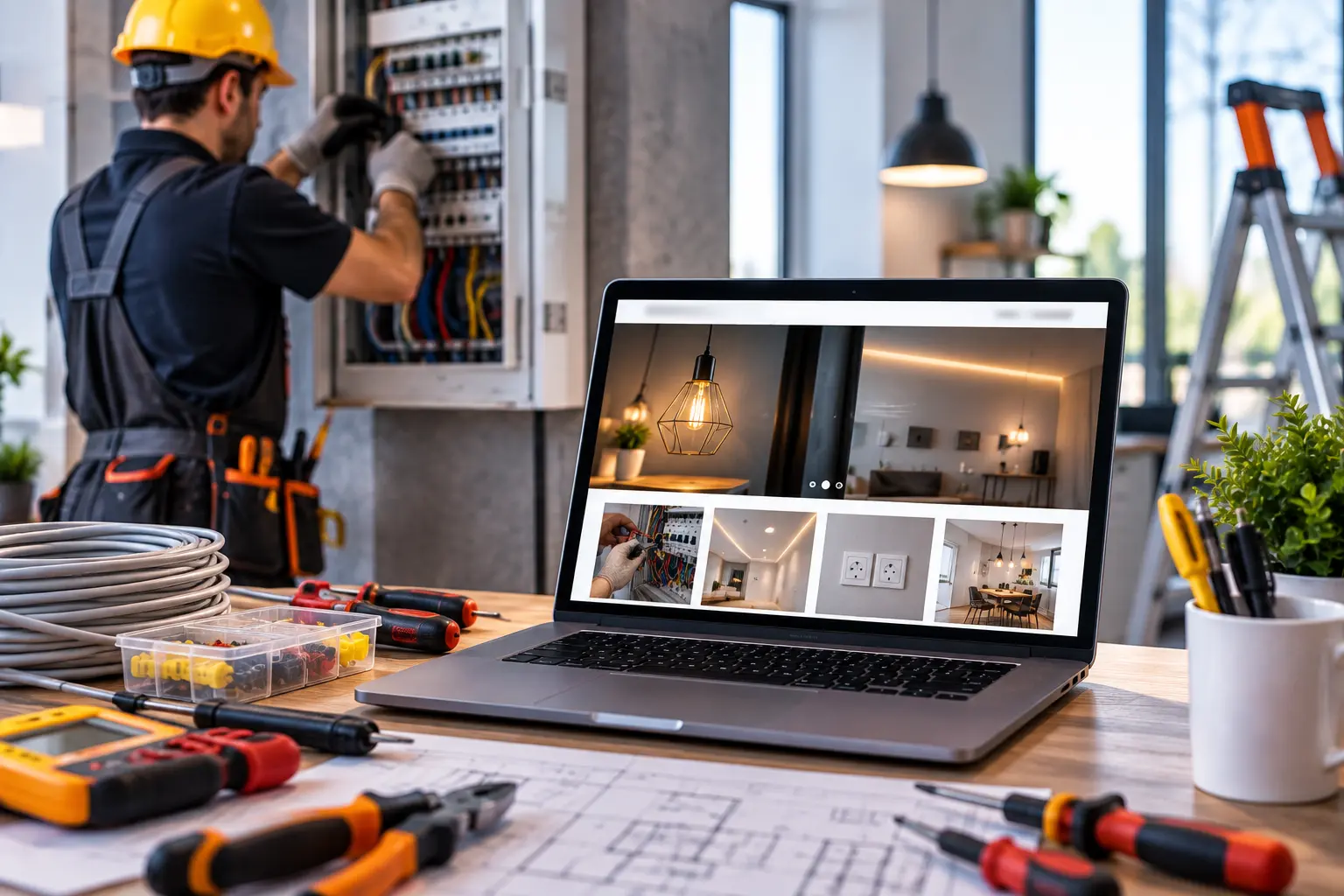 Elektrikçiler İçin Web Sitesi