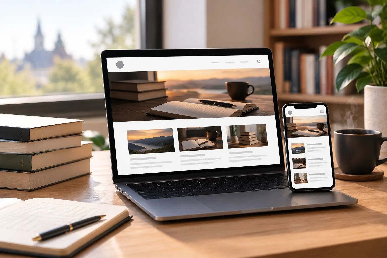 Yazarlar İçin Web Sitesi – Kelimelerin Gücünü Dijitale Taşıyın